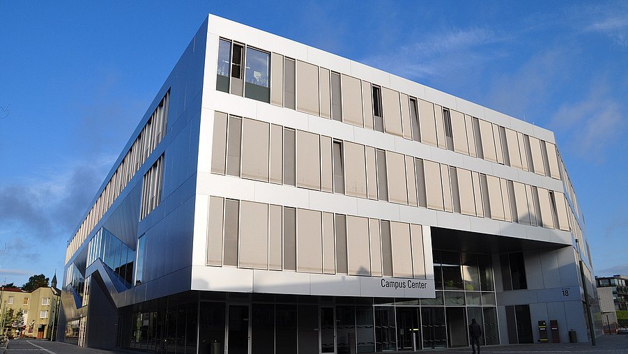 Exterior view of the Campus Center