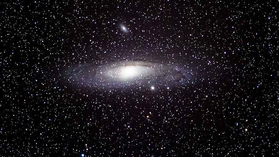 Image of the Andromeda nebula