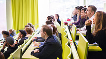 Students in the lecture hall