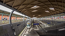 Regiotram at Kassel main station.