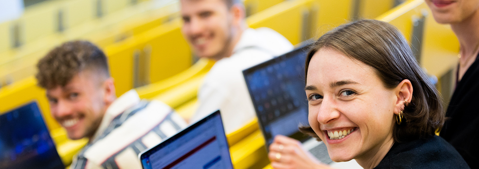 Students in the lecture hall